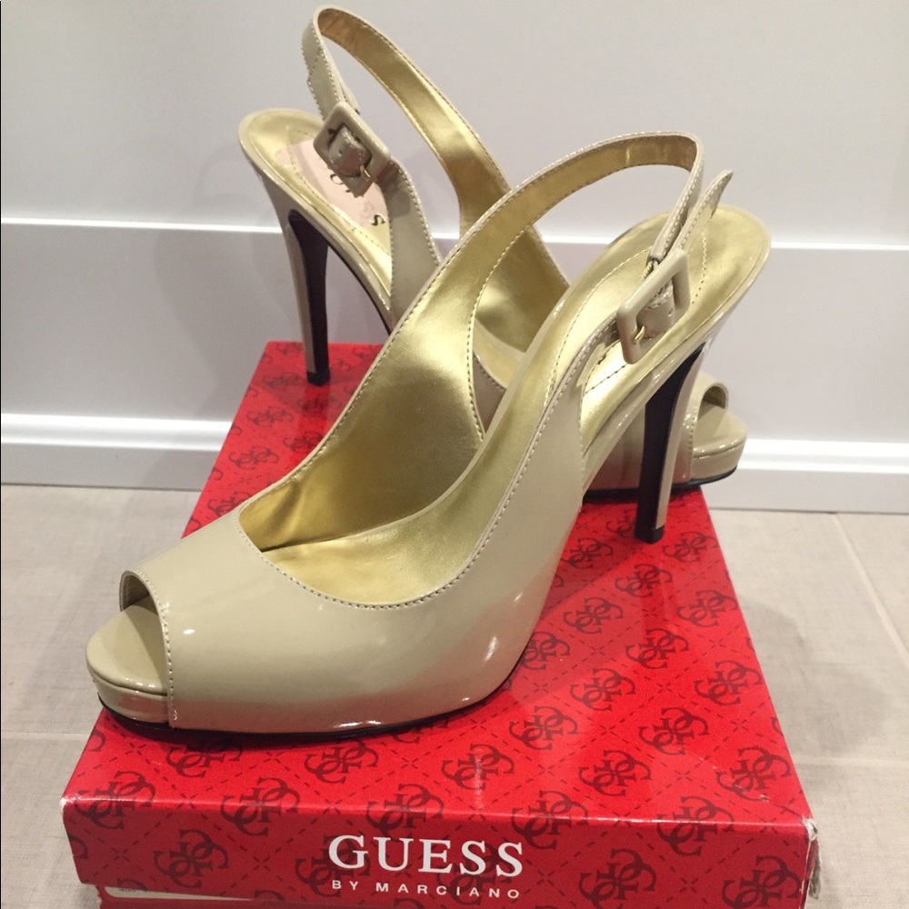 Guess by Marciano never worn sling back pumps